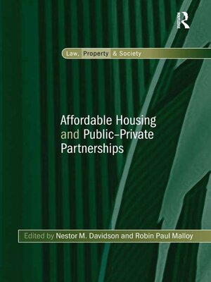 cover image of Affordable Housing and Public-Private Partnerships